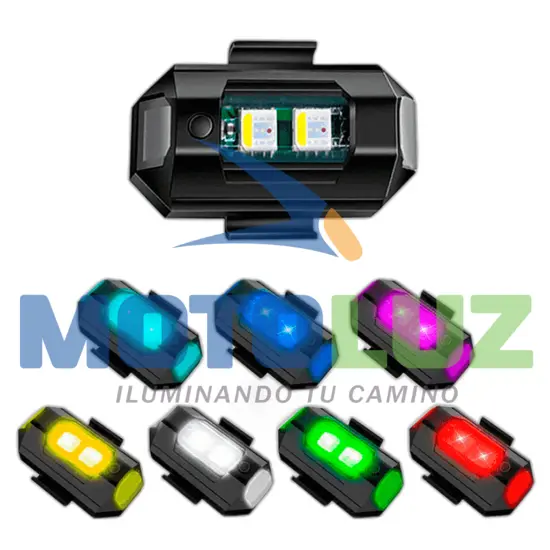 FARITO LED MULTICOLOR Y MULTIFUNCIÓN - RECARGABLE.