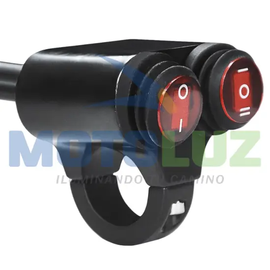 INTERRUPTOR DOBLE (3 GOLPES) - (2 GOLPES) - BASE METAL JLD 10-2