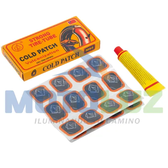 KIT DE PARCHES MAS JEBE LIQUIDO (24 PARCHES)