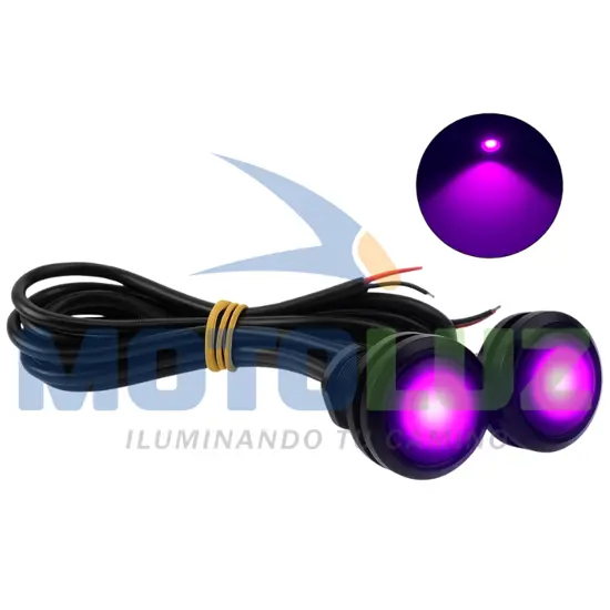LED OJOS DE AGUILA LILA