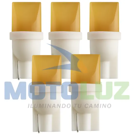 FOCO LAGRIMA T10 3D AMBAR