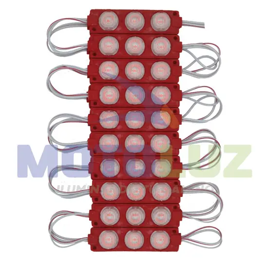MÓDULO 3 BOTONES 12V CON COBERTOR