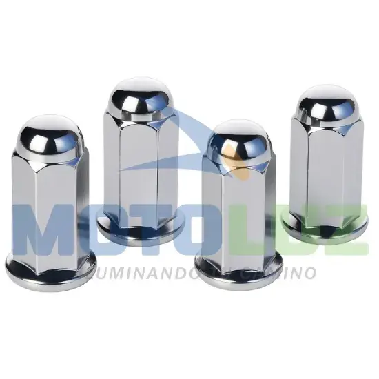 TUERCA CASTILLO PARA ESPARRAGO DE TUBO DE ESCAPE - PERNO N 10